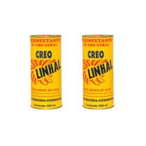 Kit 2 Creolina Desinfetante Creo Linhal 900ml Cada