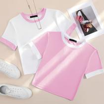 Kit 2 Cropped Feminino Moda Gringa Estilo Blusinhas