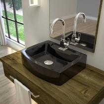 Kit 2 Cubas para Banheiro Rt41w Retangular Aria Compace