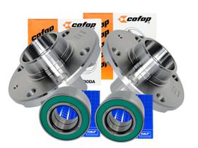 Kit 2 cubo com rolamento dianteiro corsa montana meriva