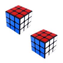Kit 2 Cubo Mágico 5,3x5,3 Brinquedo Educativo Criança Adulto Kit 2 Cubo Mágico 5,3x5,3 Brinquedo Educativo Criança Adulto