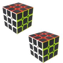 Kit 2 Cubo Mágico Profissional 3x3x3 Leve Rápido Speed Cube