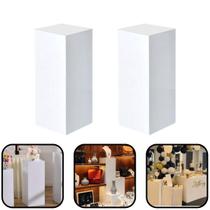 Kit 2 Cubos Expositor Vitrines Tablado Foto 45x20x20cm MDF Kit 2 Cubos Expositor Vitrines Tablado Foto 45x20x20cm MDF