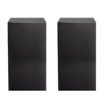 Kit 2 Cubos Para Loja Vitrine Manequim 90x30x30cm MDF Preto