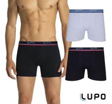 Kit 2 Cueca Box Boxer Lupo Plus Size Tamanho Especial Xg Xxg