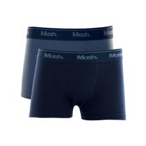 Kit 2 cueca boxer 110.18 - mash - marinho/azul nautico