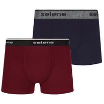 Kit 2 Cueca Boxer Box Selene Infantil Kids Algodão Original Kit 2 Cueca Boxer Box Selene Infantil Kids Algodão Original
