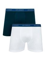Kit/2 Cueca Boxer Infantil Lupo 00141-088 Algodão Com Elastano T. P/GG