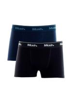 Kit/2 Cueca Boxer Infantil Mash 110.07 Algodão T. P/GG