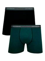 Kit/2 Cueca Boxer Lupo 00523-088 Adulto Algodão Com Elastano T. P/GG