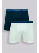 Kit/2 Cueca Boxer Lupo 00523-088 Adulto Algodão Com Elastano T. P/GG Kit/2 Cueca Boxer Lupo 00523-088 Adulto Algodão Com Elastano T. P/GG