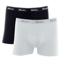 Kit/2 Cueca Boxer Mash 110.04 Masculina Basic Algodão T. P/GG