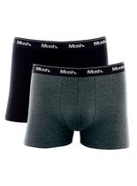 Kit/2 Cueca Boxer Mash 110.04 Masculina Basic Algodão T. P/GG