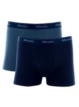 Kit/2 Cueca Boxer Mash 110.04 Masculina Basic Algodão T. P/GG