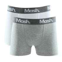 Kit 2 Cueca Boxer Mash Masculina Infantil Elástico