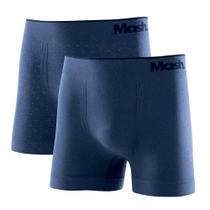 Kit 2 Cueca Boxer Mash Microfibra Sem Costura