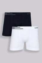 Kit 2 Cueca Boxer Microfibra Sem Costura Masculina Lupo 00436 Kit 2 Cueca Boxer Microfibra Sem Costura Masculina Lupo 00436