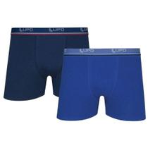 Kit 2 Cueca Lupo Boxer Cotton Algodão Com Elastano 0523-088