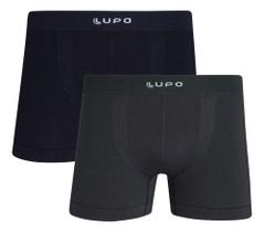 Kit 2 Cueca Masculina Boxer Lupo 661 Original Micromodal Premium