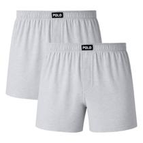 Kit 2 Cueca Samba Canção Polo Star Viscose Fibra de Bambu Toque Gelado Masculina Kit 2 Cueca Samba Canção Polo Star Viscose Fibra de Bambu Toque Gelado Masculina