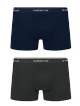 Kit/2 cueca selene boxer 11450-001 Kit/2 cueca selene boxer 11450-001