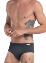Kit/2 Cueca Slip Mash 151.02 Masculina Microfibra T. P/GG Kit/2 Cueca Slip Mash 151.02 Masculina Microfibra T. P/GG