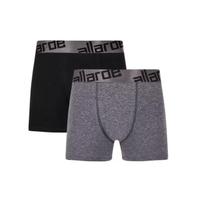 Kit 2 Cuecas Boxer Algodão Allarde