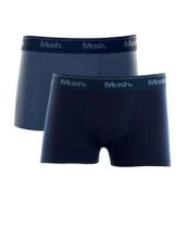 Kit 2 Cuecas Boxer Algodão Infantil Mash Ref:110.07 Kit 2 Cuecas Boxer Algodão Infantil Mash Ref:110.07