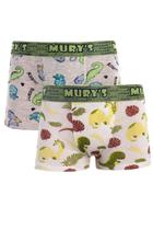 Kit 2 Cuecas Boxer Box Infantil Algodão Menino Estampado