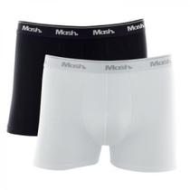 Kit 2 Cuecas Boxer Branco e Preto G Kit 2 Cuecas Boxer Branco e Preto G