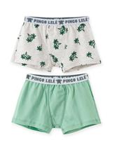 kit 2 Cuecas Boxer Coqueiros Kids Pingo Lelê