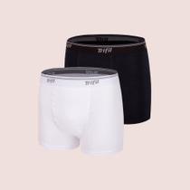 Kit 2 Cuecas Boxer Em Algodão Costura Fina Trifil Kit 2 Cuecas Boxer Em Algodão Costura Fina Trifil