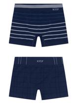 Kit 2 cuecas boxer infantil