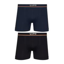 Kit 2 Cuecas Boxer Lupo 00436-088 Sem Costura