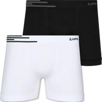 Kit 2 Cuecas Boxer Lupo Original Em Microfibra Sem Costura Adulto Box Masculina Atacado 436