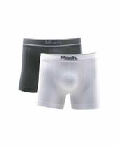 KIT 2 CUECAS BOXER Masch MICROFIBRA SEM COSTURA cores variadas