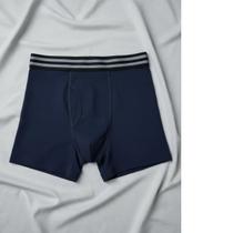 Kit 2 Cuecas Boxer Masculina Algodão Azul E Cinza - Starter Kit 2 Cuecas Boxer Masculina Algodão Azul E Cinza - Starter