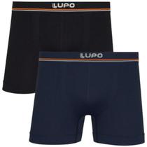 Kit 2 Cuecas Boxer Masculina Lupo Microfibra Seamless Dry Sem Costura Leve Confortável Anti Atrito Kit 2 Cuecas Boxer Masculina Lupo Microfibra Seamless Dry Sem Costura Leve Confortável Anti Atrito