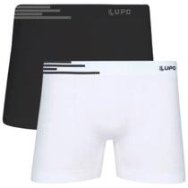 Kit 2 Cuecas Boxer Masculina Lupo Microfibra Seamless Dry Sem Costura Leve Confortável Anti Atrito Kit 2 Cuecas Boxer Masculina Lupo Microfibra Seamless Dry Sem Costura Leve Confortável Anti Atrito