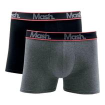 Kit 2 Cuecas Boxer Mash Basic Cotton Masculino Kit 2 Cuecas Boxer Mash Basic Cotton Masculino
