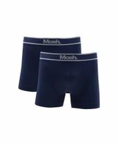 Kit 2 cuecas boxer microfibra sem costura