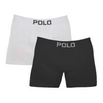 Kit 2 Cuecas Boxer Polo 781 Algodão Sortido