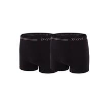 Kit 2 Cuecas Boxer Pretas Trifil CE0277 Kit 2 Cuecas Boxer Pretas Trifil CE0277