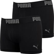 Kit 2 Cuecas Boxer Puma Masculina Box Poliamida Cueca Sem Costura Confortável Adulto Original