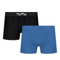 Kit 2 Cuecas Boxer Puma Sem Costura Infantil