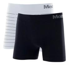 Kit 2 cuecas boxer sem costura Mash microfibra Ref.: 711.02