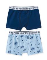 kit 2 Cuecas Boxer Skate Kids Pingo Lelê