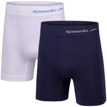 Kit 2 Cuecas Boxer Speedo Masculina Sem Costura Cos Alto Poliamida E Pernas Longas Kit 2 Cuecas Boxer Speedo Masculina Sem Costura Cos Alto Poliamida E Pernas Longas