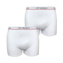 Kit 2 Cuecas Boxers Infantil Box Algodão Cotton Conforto