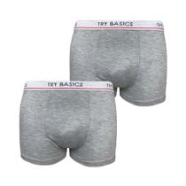 Kit 2 Cuecas Boxers Infantil Box Algodão Cotton Conforto Kit 2 Cuecas Boxers Infantil Box Algodão Cotton Conforto